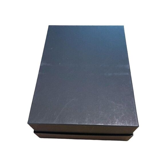 Valentino Empty Noir Black Gift Storage Shoe Box with Tissue Paper 9”x12”x4.5” - Picture 6 of 10